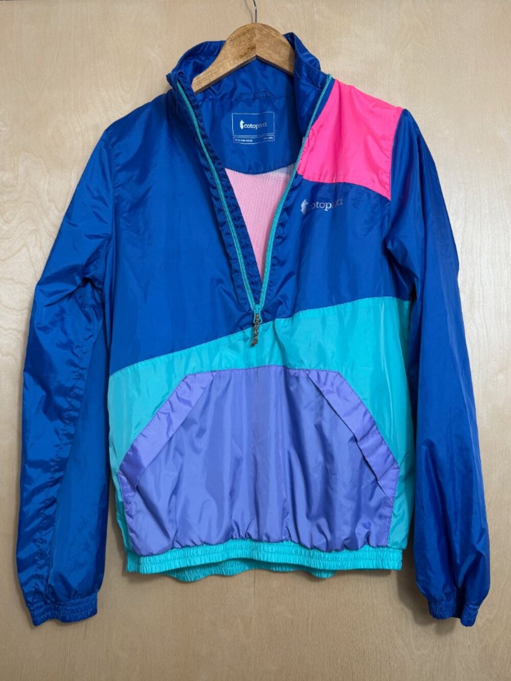 Cotopaxi Jacket Womens Medium Mens Small Teca Mira 1/2 Zip Pullover Windbreaker